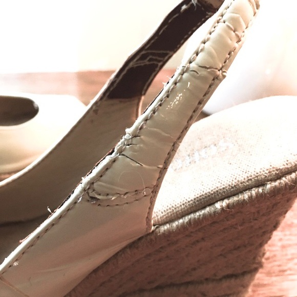 White/Cream wedge shoe - Picture 8 of 10